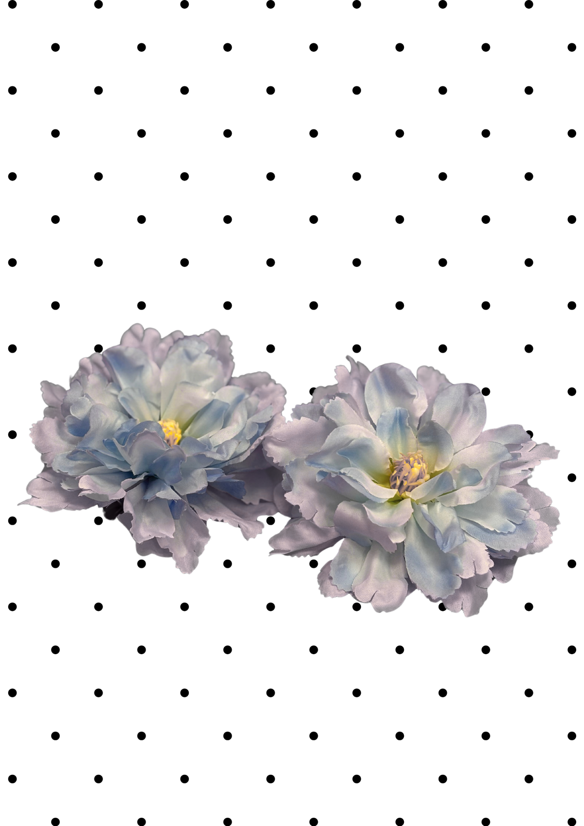 Fleurs pour cheveux avec pince
