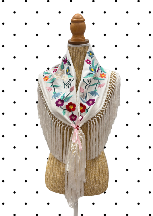Châle d'accessoirisation Blanc