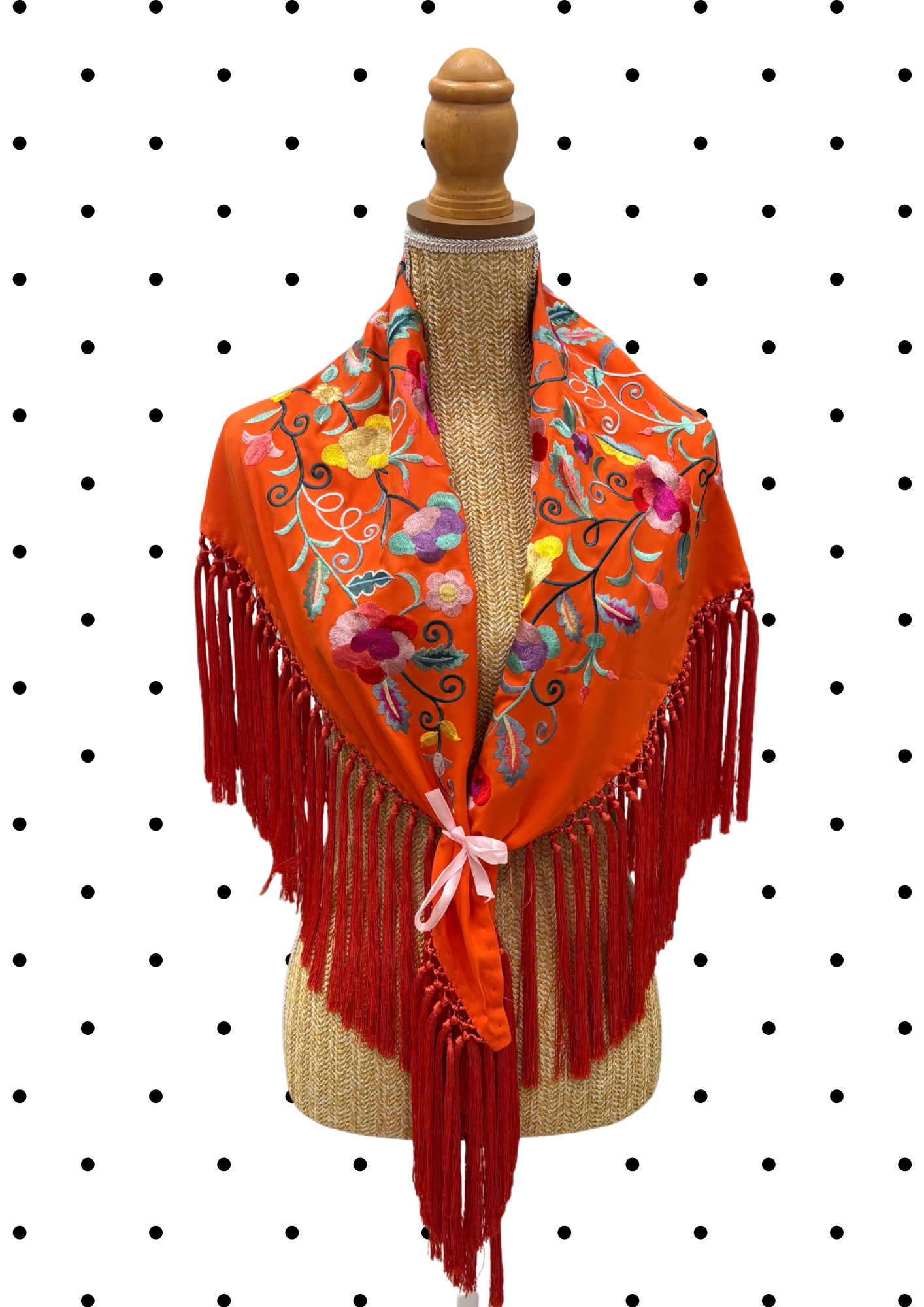 Châle d'accessoirisation Orange