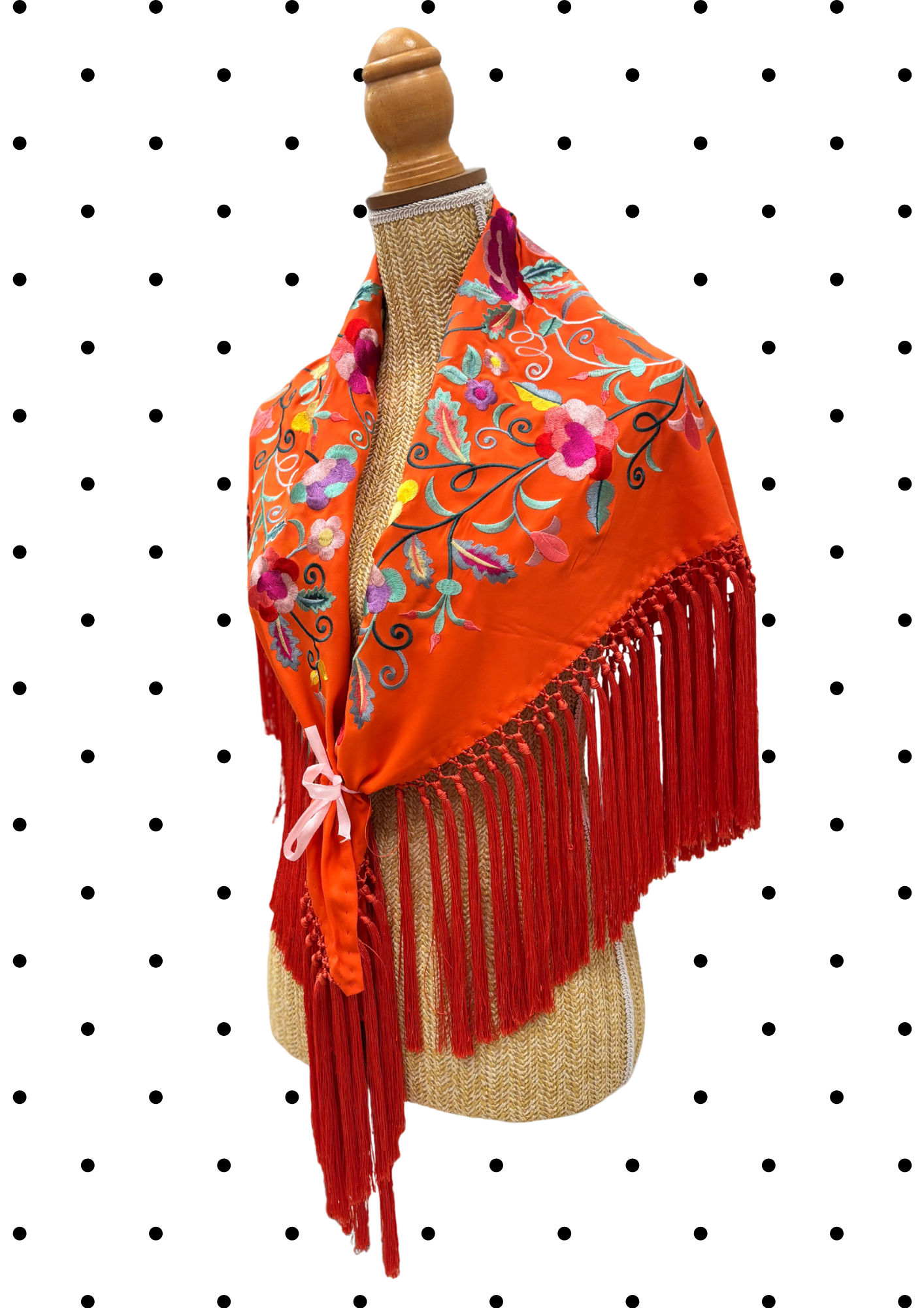 Châle d'accessoirisation Orange