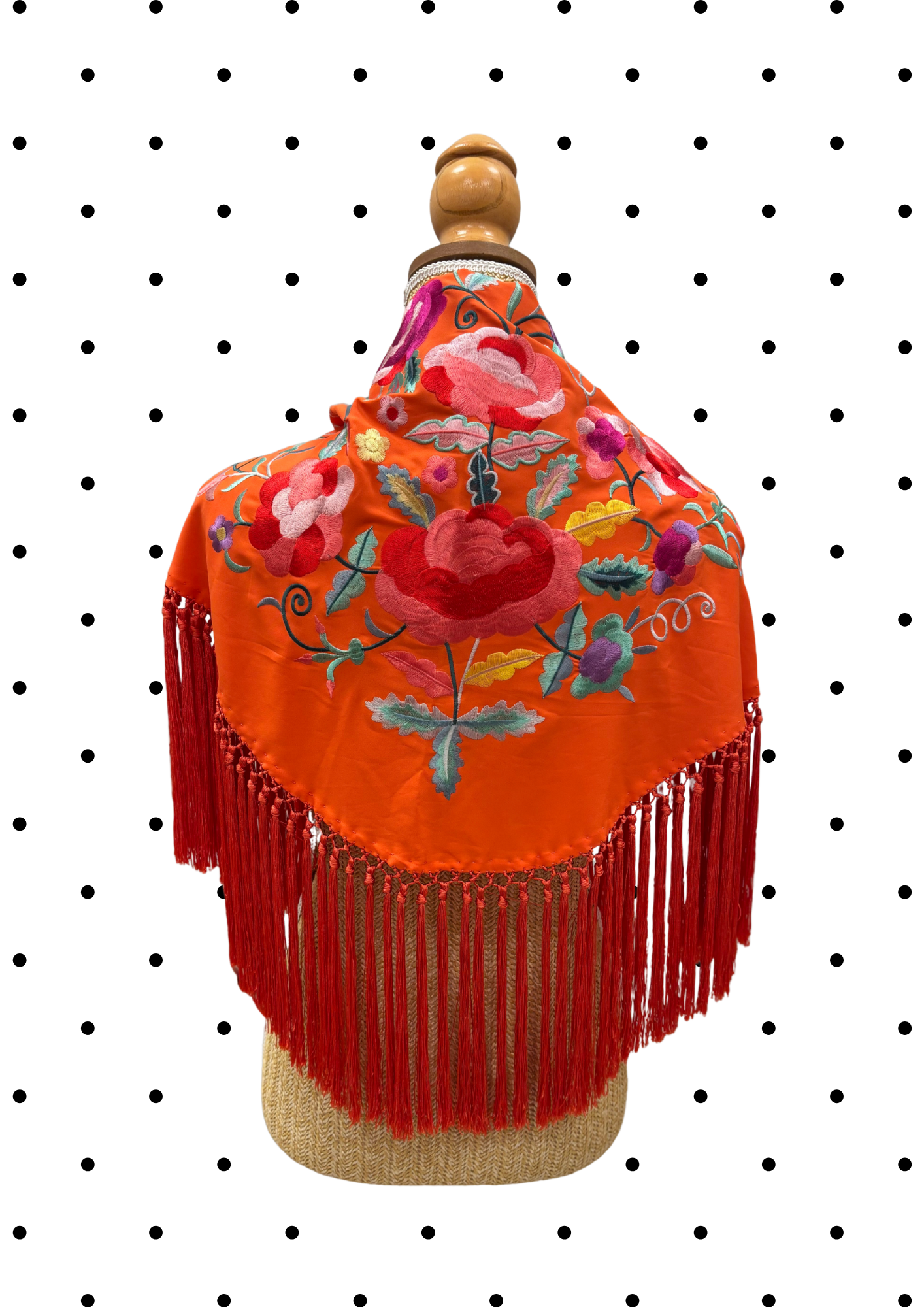 Châle d'accessoirisation Orange