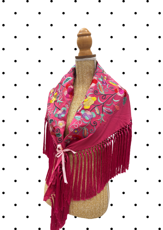 Châle d'accessoirisation Fuchsia