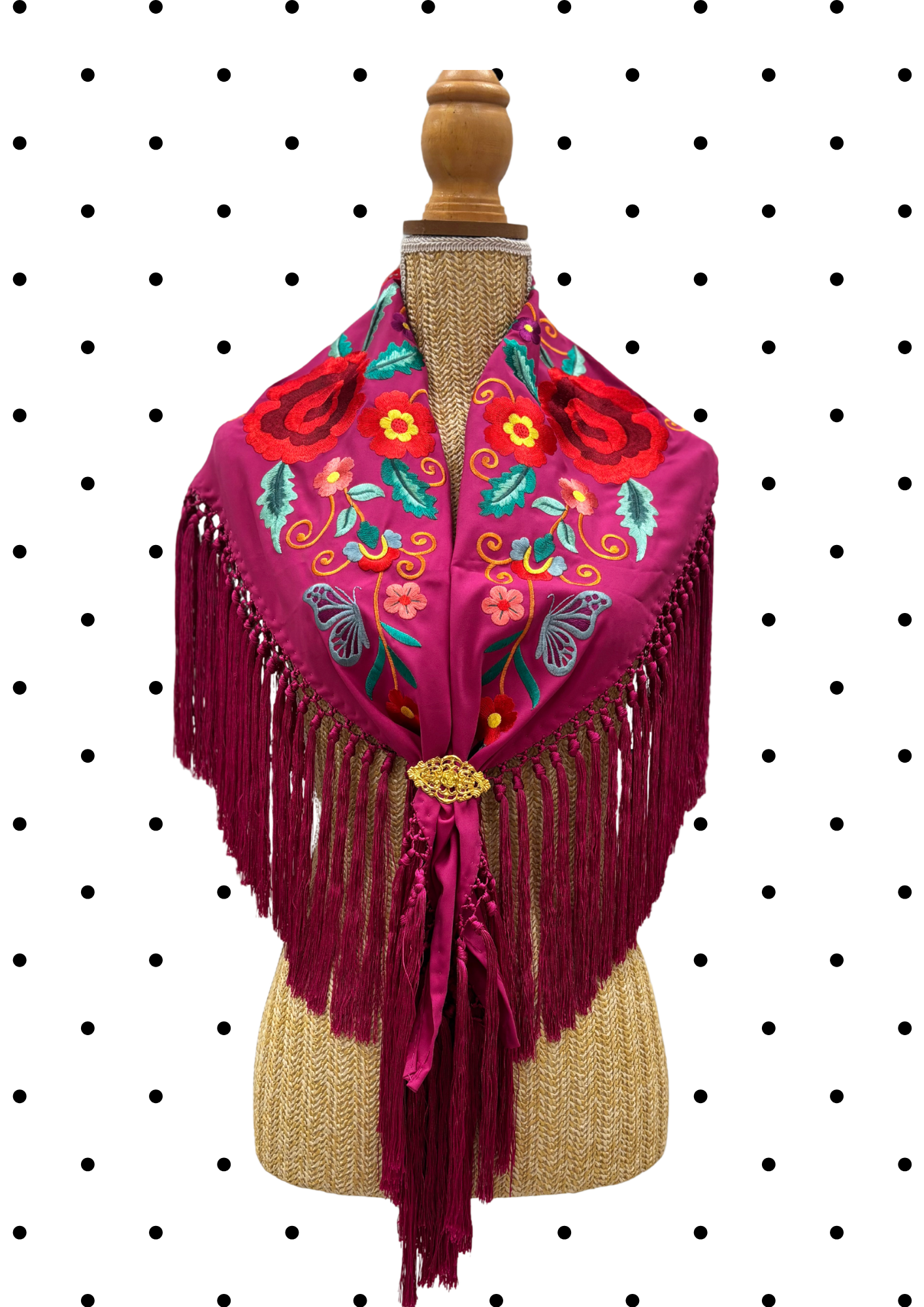 Châle d'accessoirisation Rose