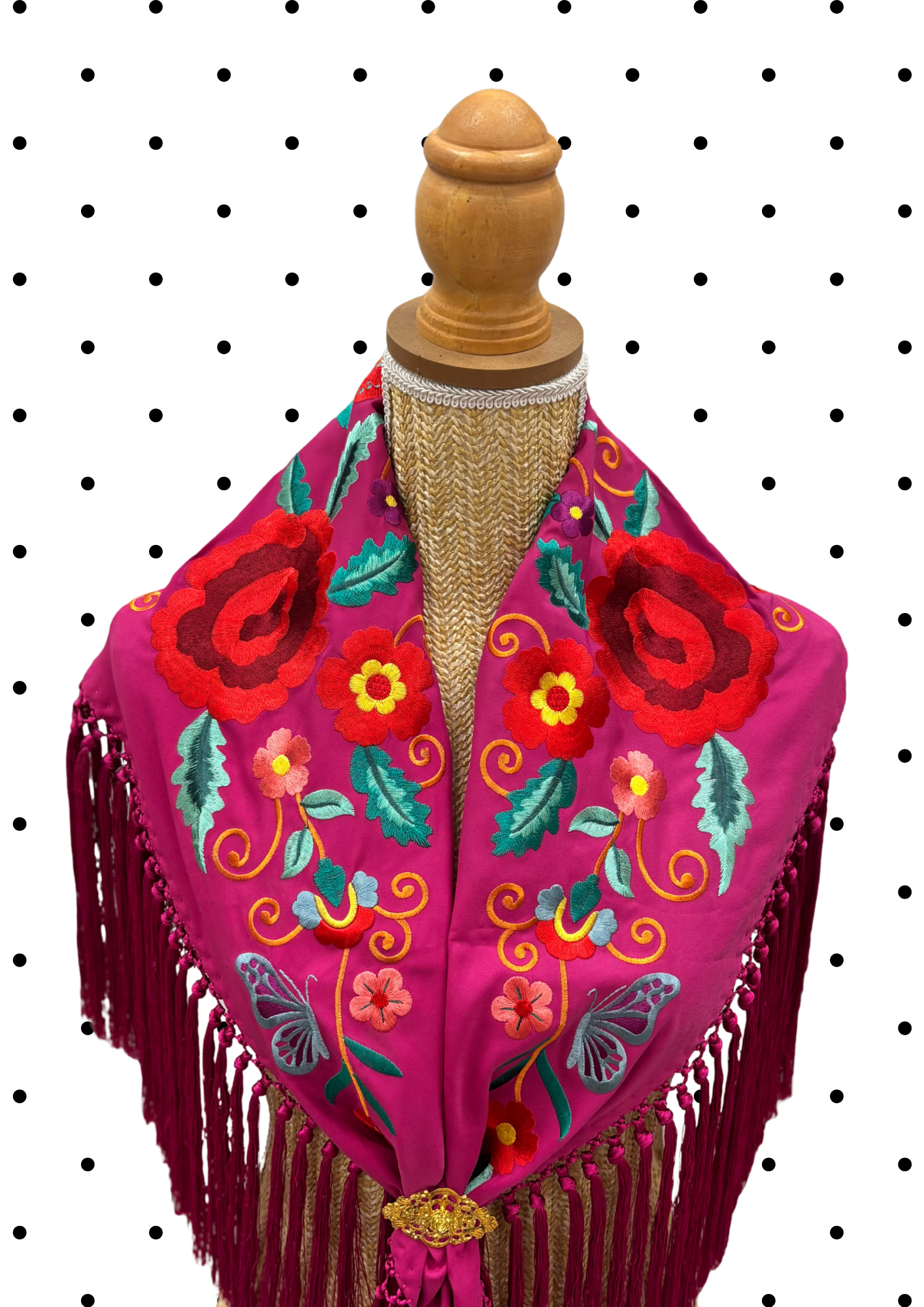 Châle d'accessoirisation Rose