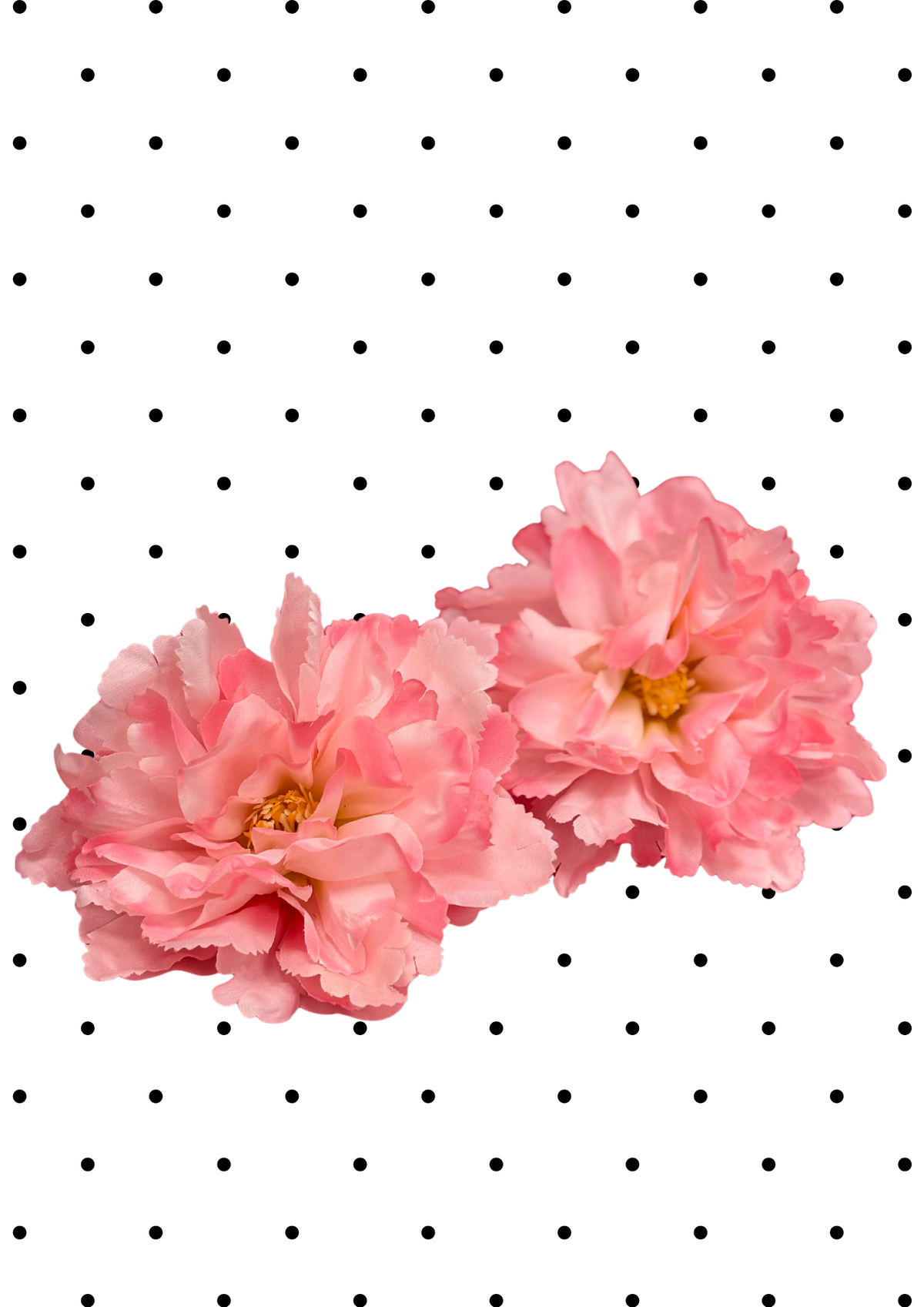 Fleurs pour cheveux avec pince