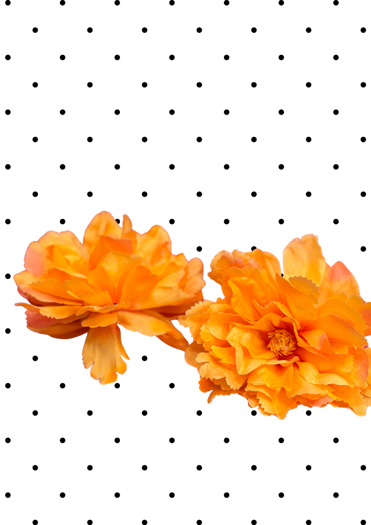 Fleurs pour cheveux avec pince