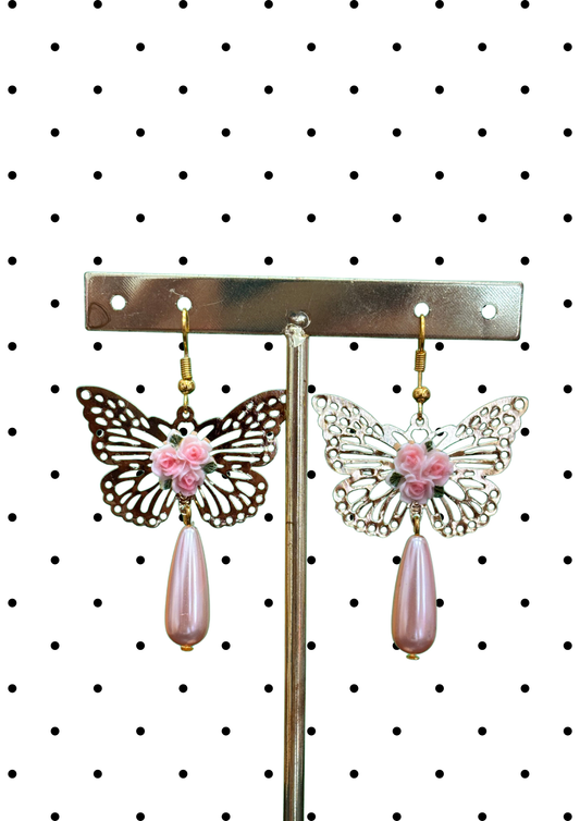 Boucles d'oreilles modèle Mariposa