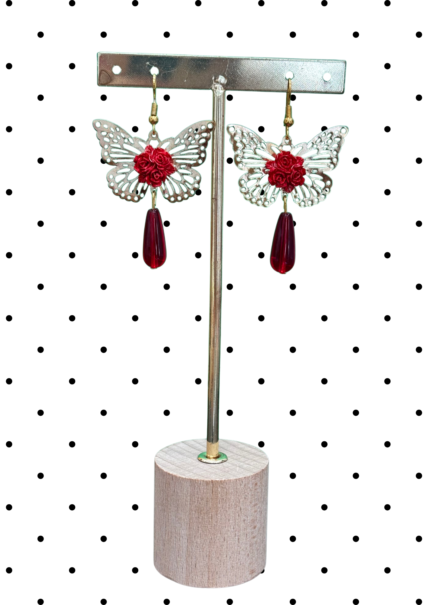 Boucles d'oreilles modèle Mariposa