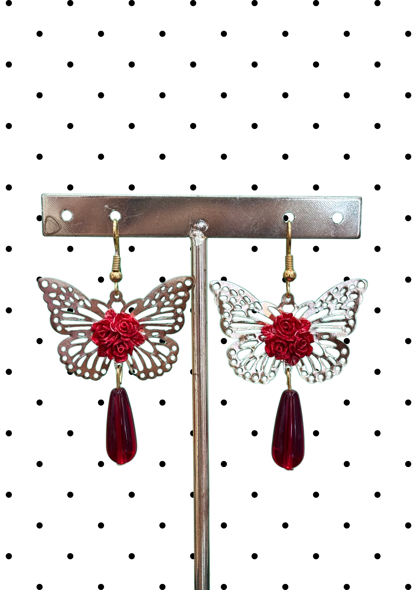 Boucles d'oreilles modèle Mariposa