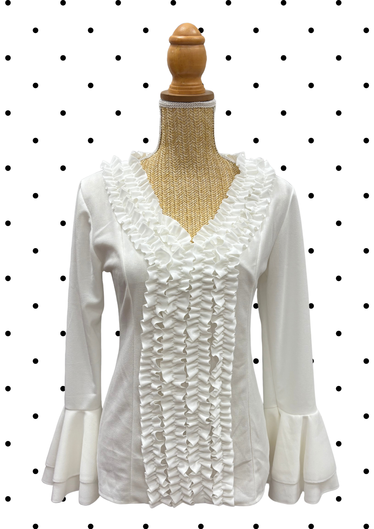 Blouses flamencas manches longues