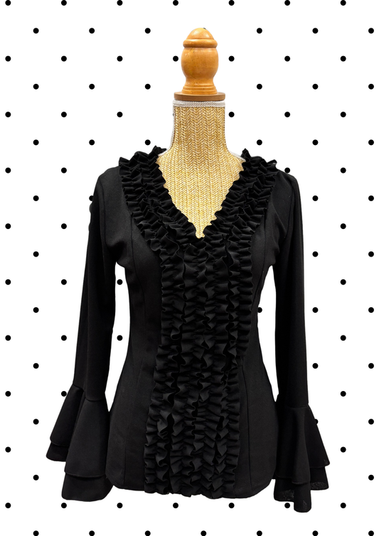 Blouses flamencas manches longues